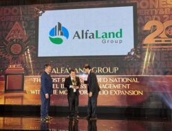 Alfaland Group Dinobatkan sebagai The Most Recommended National Hotel Business Management 2025