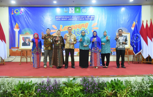 Dewan Pengurus Cabang Ikatan Wanita Pengusaha Indonesia (DPC IWAPI) Jakarta Timur sukses menggelar acara “Lenggang Jakarta.” (Beritakota.id/Herman Effendi)