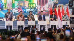 Gubernur DKI Jakarta, Pramono Anung secara resmi membuka Jakarta Fair Kemayoran 2025 di Arena JIExpo Kemayoran, Kamis (19/6)