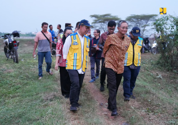 Menteri Pekerjaan Umum (PU) Dody Hanggodo Pantau Progres Sekolah Rakyat (Dok/Kementerian PU)