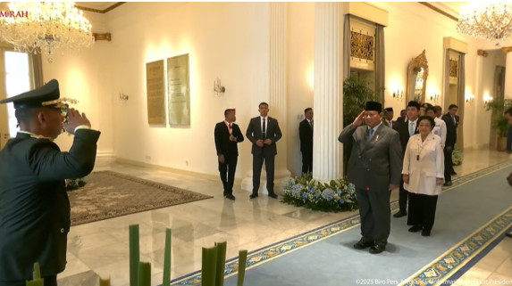 Tangkapan Layar Youtube Sekretariat Presiden