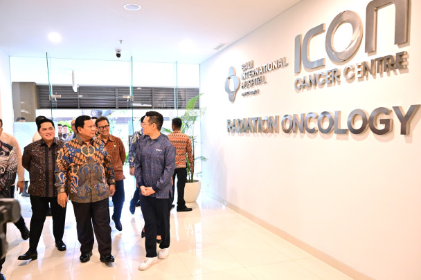 Presiden Prabowo Subianto saat meresmikan Bali International Hospital di Kawasan Ekonomi Khusus Sanur Keterangan foto : Biro Pers Sekretariat Presiden