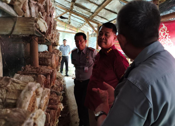 Kepala Bidang Pembimbingan Kemasyarakatan Kantor Wilayah Ditjenpas Jawa Tengah, Muhamad Susanni kunjungi Layanan Humanis Lapas Brebes (Beritakota.id/Ismail)