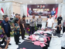 Polda Jateng Ungkap 711 Kasus Premanisme Sepanjang Operasi Aman Candi 2025