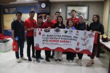 CSR PT Bumi Citra Permai Tbk (BCIP) menggelar donor rutin tahunan berkolaborasi dengan Lions Club District 307-A1 Hayam Wuruk Jakarta dengan tim medis dari RSPAD Gatot Subroto yang berlangsung hari ini, Kamis (17/7/2025).