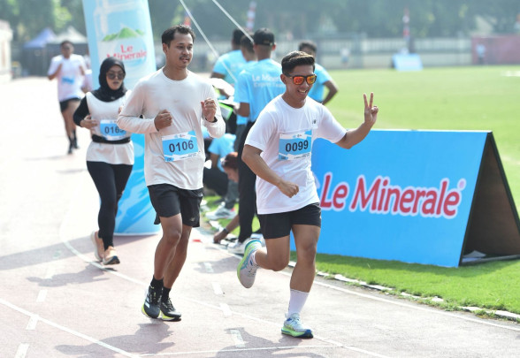 Le Minerale hadirkan program Le Minerale Running Squad