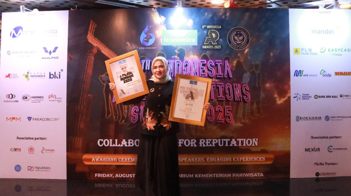 PLN Icon Plus kembali mencatatkan prestasi membanggakan dengan meraih dua penghargaan bergengsi dalam ajang The Iconomics: 6th PR Awards 2025