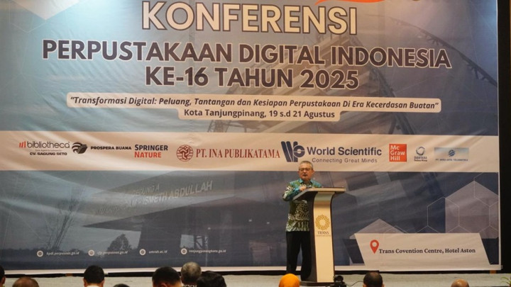 Kepala Perpustakaan Nasional Republik Indonesia (Perpusnas) E. Aminudin Aziz