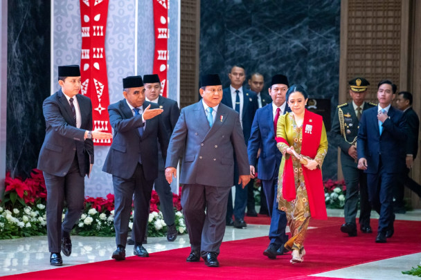 Presiden Republik Indonesia, Prabowo Subianto, untuk pertama kalinya menyampaikan pidato kenegaraan dalam Sidang Tahunan MPR dan Sidang Bersama DPR-DPD RI.