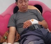 Andri Tri Budiman (30), Komandan Pos Damkar Jatibarang (Istimewa)