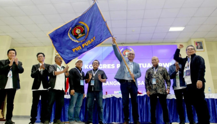 Akhmad Munir Terpilih sebagai Ketua Umum PWI Pusat