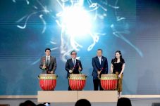 Ceremonial Opening [Ki-Ka] Kepala BNPB Letjen TNI Dr. Suharyanto; Menko PMK Prof. Dr. Pratikno; Kepala BASARNAS Marsda TNI Mohammad Syafii; Country Manager Pamerindo Indonesia Lia Indriasari