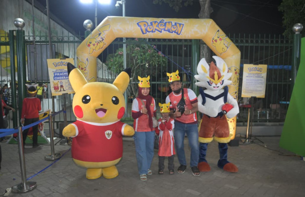 Pokémon Dukung Sepak Bola Indonesia
