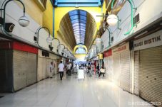 Kawasan Blok M Hub, usai polemik kenaikan sewa kios di Distrik Blok M tampak sepi ( Dok Berita Jakarta)