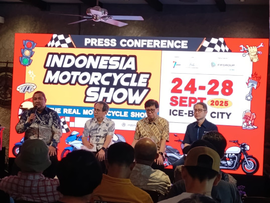 Indonesia Motorcycle Show (IMOS) 2025 bakal digelar di ICE BSD, Tangerang Selatan, Banten pada 24 hingga 28 September 2025