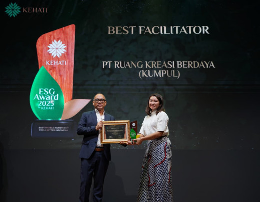 KUMPUL: Dari Startup ke ESG Leader, Raih "Best Facilitator" Award