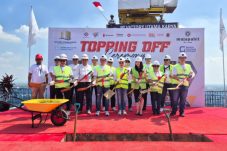 Majapahit Suites Gelar Topping Off Tower Mahesa, Sabtu (6/9/2025), (Istimewa)