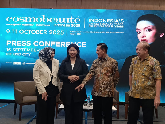 Pameran tahunan Cosmobeauté Indonesia siap hadir di Indonesia Convention Exhibition (ICE) BSD City, pada 9–11 Oktober 2025