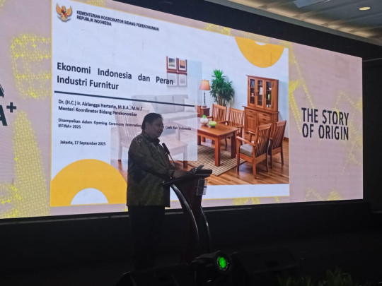 Menteri Koordinator Bidang Perekonomian, Airlangga Hartarto