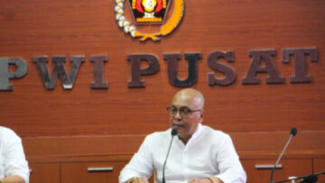 Persatuan Wartawan Indonesia (PWI) Pusat menyampaikan pernyataan sikap dan keprihatinan atas pencabutan kartu liputan Istana yang dialami wartawan CNN Indonesia