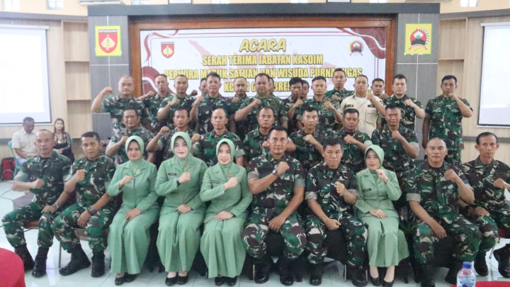 Acara Serah Terima Jabatan Jajaran Kodim 0713/Brebes Senin (22/09/2025)