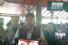 Wamensos Agus Jabo Priyono saat meninjau pelatihan lanjutan usaha bagi KPM Mandiri Brebes yang telah digraduasi