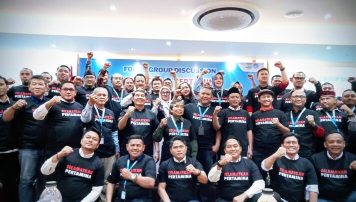 FSPPB Lantang Suarakan Perlawanan terhadap Pengkerdilan Pertamina (Dok: Beritakota.id)