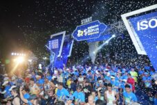 Keramaian acara Surabaya ISOPLUS Marathon