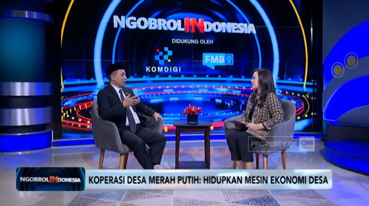 Menteri Koperasi Ferry Juliantono paparkan setahun pemerintahan Prabowo-Gibran bangun Koperasi Desa