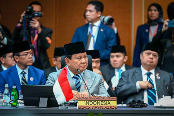 Presiden Republik Indonesia Prabowo Subianto menghadiri sesi pleno Konferensi Tingkat Tinggi (KTT) ke-47 ASEAN yang digelar di Kuala Lumpur Convention Centre (KLCC), Malaysia, pada Minggu, 26 Oktober 2025. (Foto: BPMI Setpres)