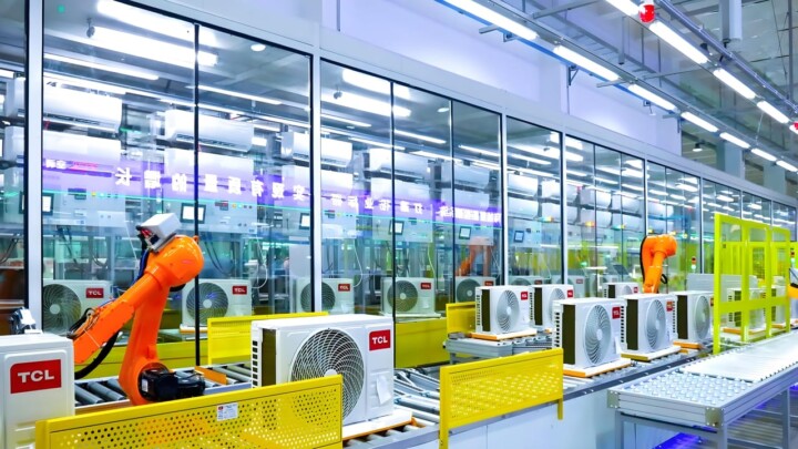 Pabrik Canggih, AC TCL yang berlokasi di Wuhan, Tiongkok