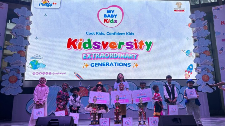 Pemenang Kidsversity 2025_ (Juara 1) Belgin Abdullah; (Juara 2) Ghania Shaqueena; (Juara 3) Sabian Miraj Alfatih