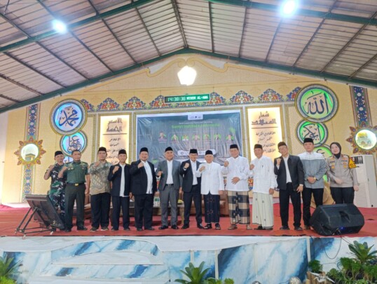 Peluncuran Santri Institute dihadiri oleh Wakil Presiden Republik Indonesia Ke-13, Prof. Dr. KH. Ma’ruf Amin, serta para kiai, tuan guru, nyai, aktivis, dan sahabat santri dari berbagai daerah di Indonesia. (Kredit Foto: Beritakota.id)