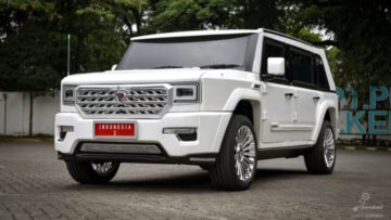 Mobil Maung MV3 Garuda Limousine buatan PT Pindad. (Dok. PT Pindad)