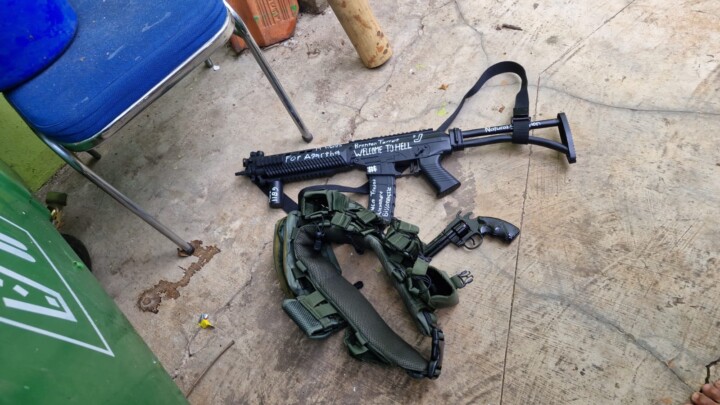 Senjata Rakitan dengan Pesan Teror