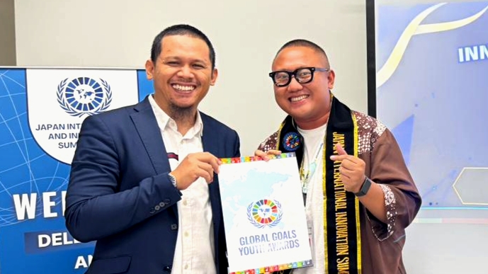 Imam Juara 1 Japan International Youth Innovation Summit 2025