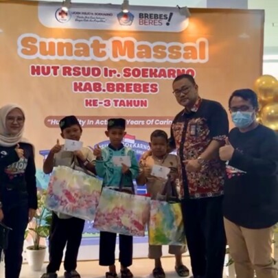 RSUD Ir. Soekarno Ketanggungan Gelar Sunat Massal Gratis, Peringati HUT ke-3