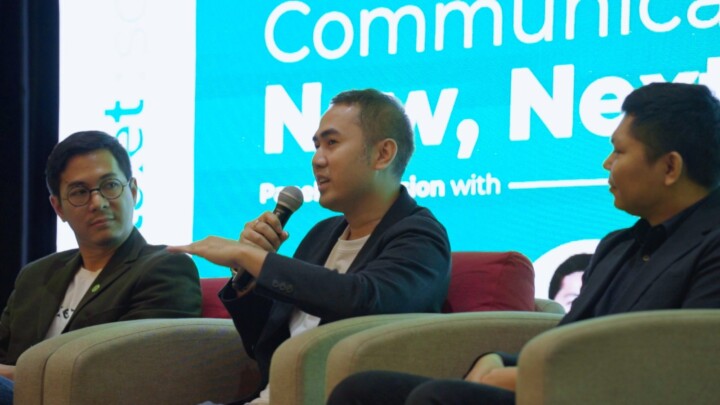 Head of Product Marketing PINTU Iskandar Mohammad (tengah) saat memberikan paparan.