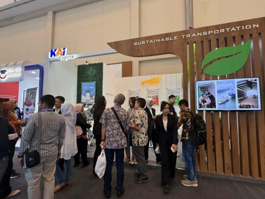 KAI Logistik Dorong Transformasi Logistik Hijau Melalui Moda Kereta Api Di ALFI Convex 2025