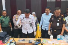 Lapas Brebes Hadiri Pemusnahan Barang Bukti di Kejari Brebes