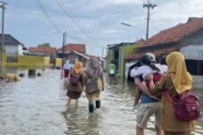 Banjir Rob Rendam Ribuan Rumah di Prapag Lor Brebes