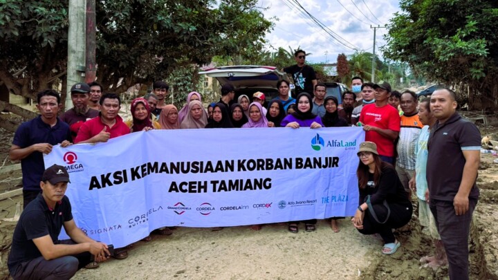 Alfaland–Omega Tanggap Bencana, Kirim Bantuan ke Aceh