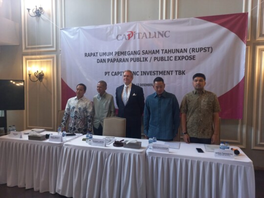 Capitalinc Investment Bukukan Pendapatan Bersih Rp531 Miliar pada 2024
