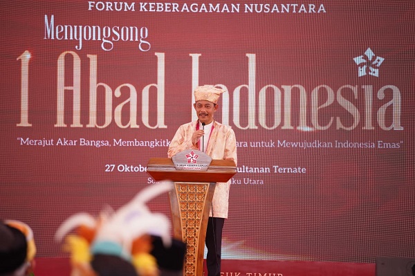 Raja, Sultan, dan Tokoh Adat Bersatu Deklarasikan Kebangsaan untuk Indonesia Emas 2045