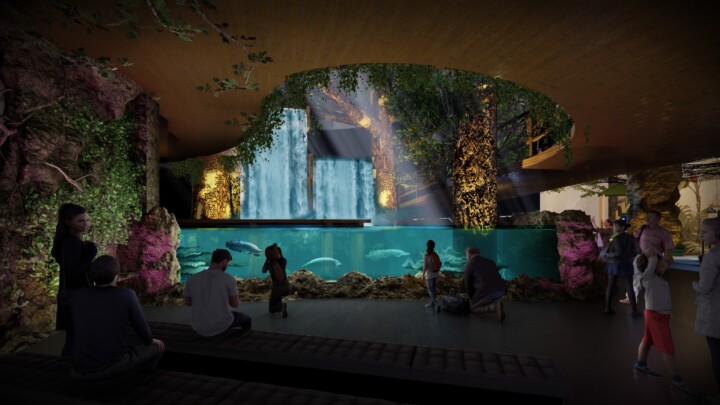 BXSea dirancang dengan konsep “The Living Sea in the City” — menghadirkan laut ke tengah kehidupan urban.