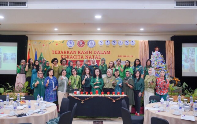 DPD IWAPI DKI Jakarta Gelar Acara Puncak Perayaan Natal 2025