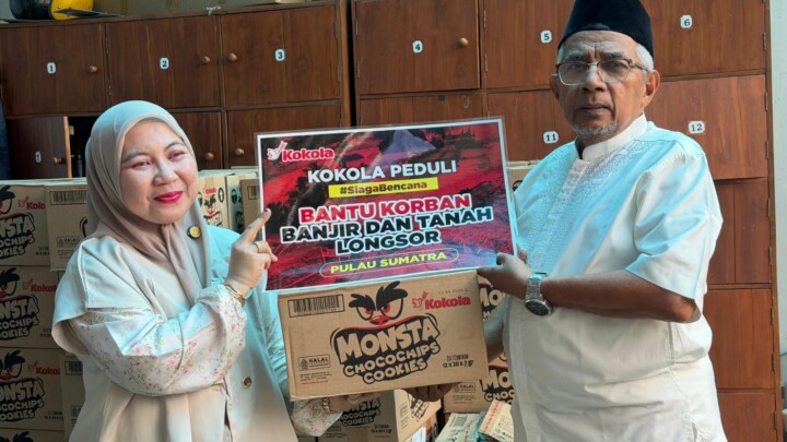 Kokola Salurkan 66 Ribu Biskuit untuk Korban Bencana
