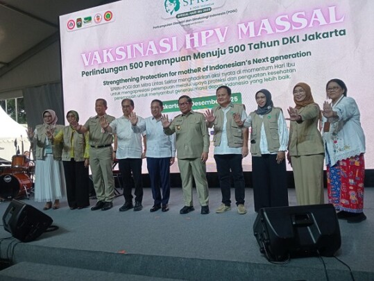 POGI Percepat Eliminasi Kanker Serviks lewat Vaksinasi HPV Serentak di DKI Jakarta