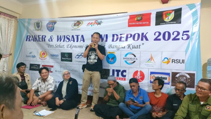 Gelar Raker 2025, PWI Kota Depok Targetkan 100 Anggota di Tahun 2026