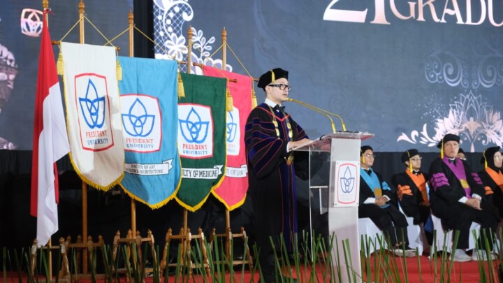 Wisuda ke-21, President University Bukti Nyata Kampus Internasional di Indonesia
